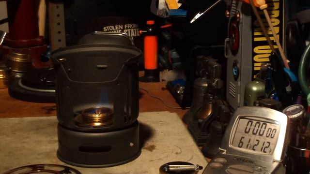 ALOCS 7 Piece Camping Cookset - Boil Test #3 - Using A ALOCS Burner