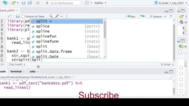 How to extract data from pdf to csv format using R смотреть онлайн