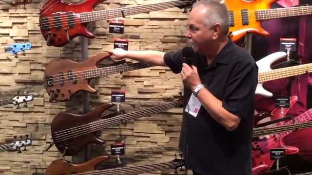 Winter NAMM 2014 Ibanez GSR200BWNF Series Basses смотреть онлайн