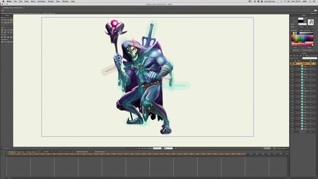 Videogame character animation with MOHO12 смотреть онлайн