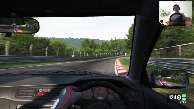 Project Cars | Nürburgring | Mitsubishi Lancer Evolution IX | (PC)#1 смотреть онлайн