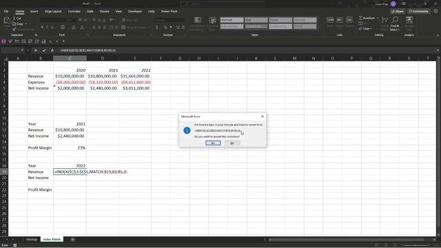INDEX MATCH Learn Excel tutorial Microsoft Office 365 смотреть онлайн