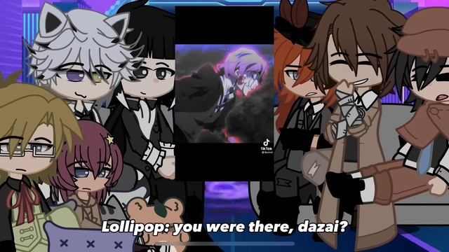 Bsd react (mainly DAZAI) // part 1 // Angst смотреть онлайн