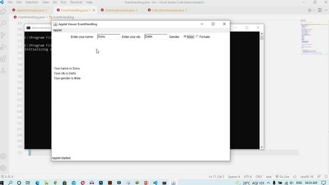 Applet Examples in Java | #AppletExamples | #YouTube смотреть онлайн