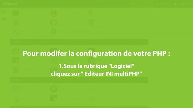 Comment switcher et modifier les versions PHP de vos comptes hébérgement ? смотреть онлайн