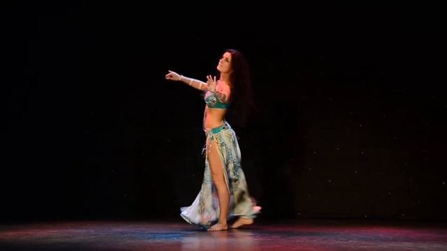 Maria Kapinus, dance Wael Kfoury "Ma Tehki" & tabla solo смотреть онлайн