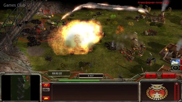 Generals Contra 007 New Map (8) Fire 1 VS 7 Brutal Armies #generalszerohour смотреть онлайн