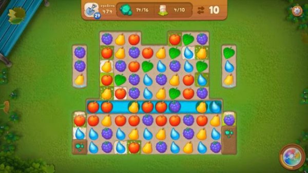 GardenScapes Level 474 Walkthrough