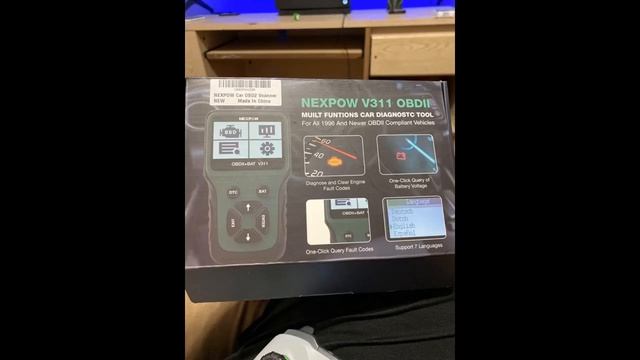 NEXPOW OBD2 Scanner V311 Automotive Engine Fault Code Reader смотреть онлайн