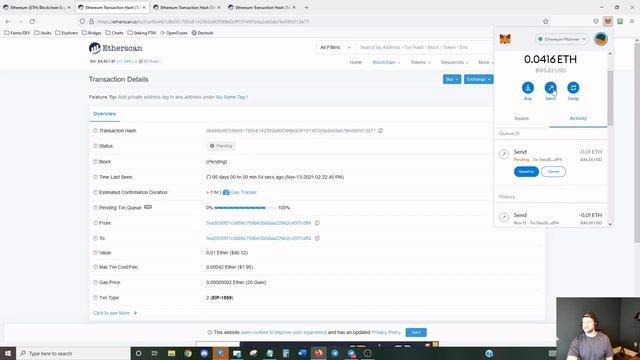 How to fix a stuck Metamask Trasaction! A Step by Step guide! смотреть онлайн