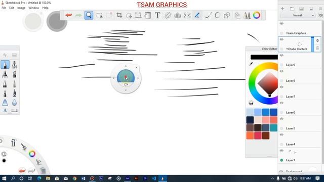 SKETCHBOOK TUTORIAL FOR PC In Just 19 minutes ?? смотреть онлайн
