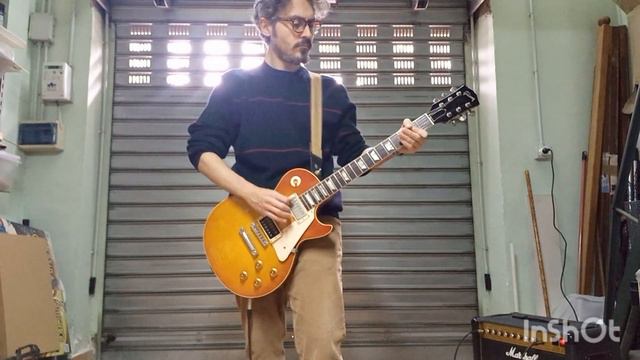 2005 CA Jimmy Page #1 Les Paul model - yamano select + Marshall jcm 900 mkIII 2501 смотреть онлайн