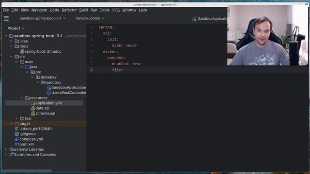 Docker Compose и Spring Boot 3.1 смотреть онлайн