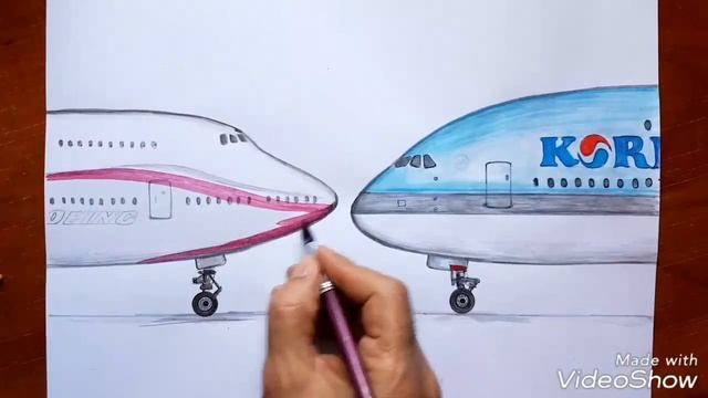 TOP 2 THE LARGEST PASSENGER AIRCRAFT IN THE WORLD. speed draeing смотреть онлайн