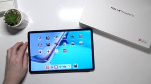 РАСПАКОВКА, ОБЗОР И ПЕРВЫЙ ЗАПУСК ПЛАНШЕТА НА ANDROID Huawei MatePad 11