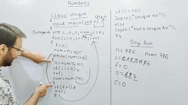 How to check a number is Unique number or not | Numbers | JAVA | ICSE смотреть онлайн