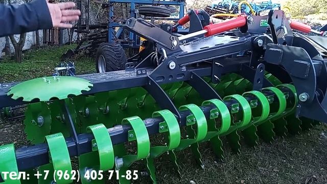 Обзор на монстра среди дисковых борон - Сarbon 6000. смотреть онлайн