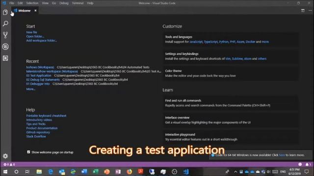 Microsoft Dynamics 365 Business Central Cookbook | 4. Testing and Debugging - You Just Gotta Do It смотреть онлайн