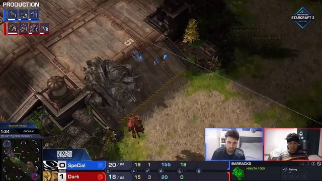 [2021 DH Winter] Группа C | Матч 2: Dark (Z) vs. SpeCial (T) смотреть онлайн