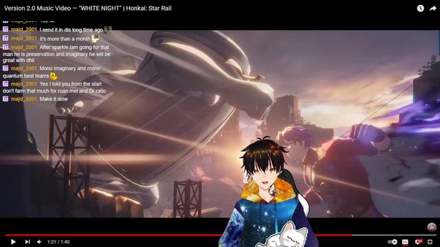 2.0 Music video is a BANGER(White Night) - Honkai Star Rail смотреть онлайн