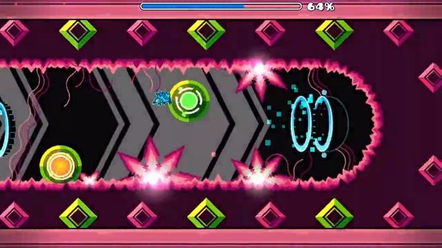 Geometry Dash|"Flipside Upward" (Demon) by KFAOpitar 100% (All coins) смотреть онлайн