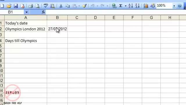Calculating How Many Days Between Dates Using Excel смотреть онлайн