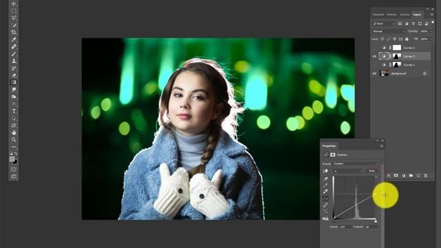 Феерическое разноцветное тонирование в Lab смотреть онлайн