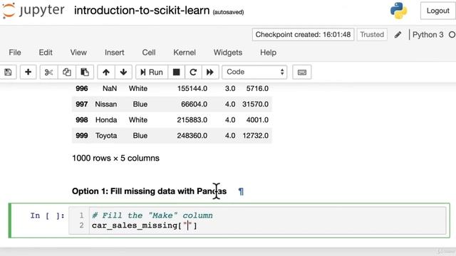 88 Getting Your Data Ready Handling Missing Values With Pandas | Scikit-learn Machine Models смотреть онлайн