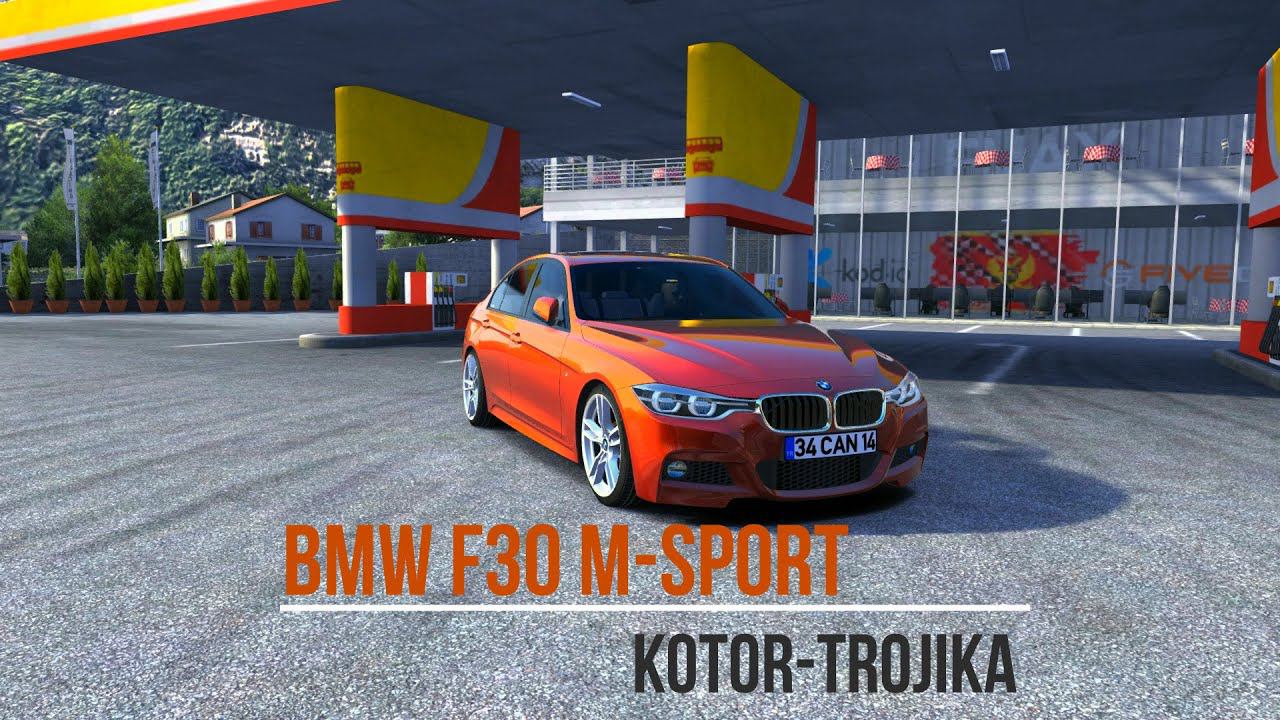 BMW F30 M SPORT - Kotor Trojica | Assetto Corsa. смотреть онлайн
