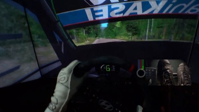 Richard Burns Rally - Ouninpohja Flat-Out! (Driver's Eye) смотреть онлайн
