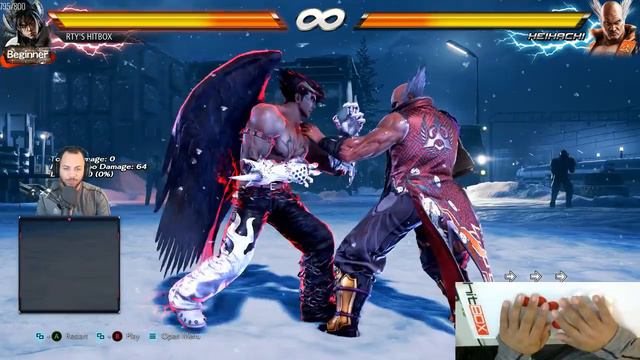 Tekken 7: How to Wavedash on a hitbox (P1 SIDE) смотреть онлайн