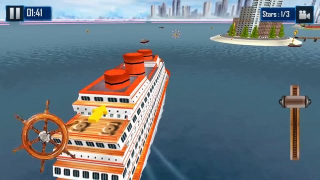 Big Cruise Ship Simulator Games 3D: Cargo Passenger | Android смотреть онлайн