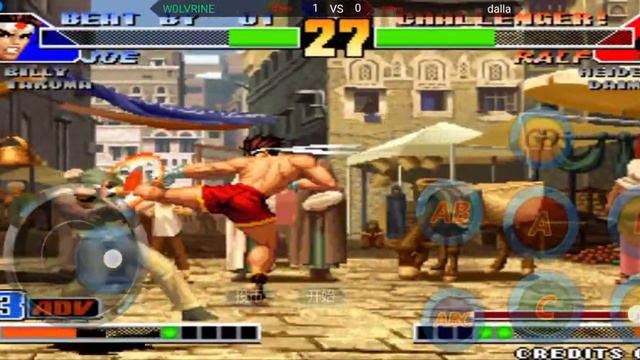 kof98 Siddique Vs Wolvarine Vs Siddique Kerala The king of fighters yzkof Touch gameplay смотреть онлайн