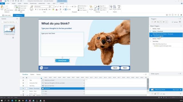 Exporting Storyline data to Word - JavaScript in Storyline 360 #2 смотреть онлайн