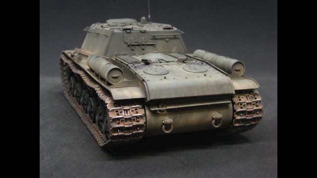 TRUMPETER 1/35 SU-152 SOVIET HEAVY TANK DESTROYER смотреть онлайн