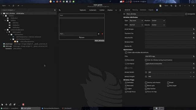 Python GUI: [Gtk 3 + Glade] - GtkTreeView 1 смотреть онлайн