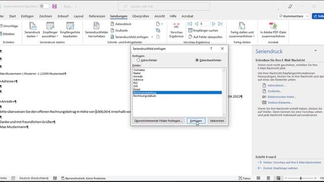 SERIENBRIEF - Der EINFACHSTE Weg! Excel - Word - Outlook смотреть онлайн