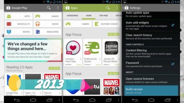 Evolution of PLAY STORE/ Android Market (2008 - 2019) || Tech Dax