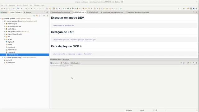 Apresentação Demo Camel Quarkus смотреть онлайн