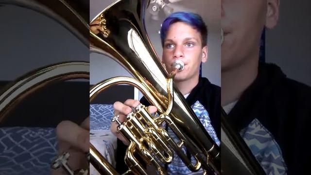 How to play a Trumpet OR Baritone uphineum. смотреть онлайн