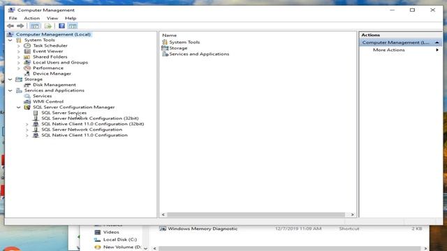 Two ways to find SQL Server Configuration Manager in Windows 10 смотреть онлайн