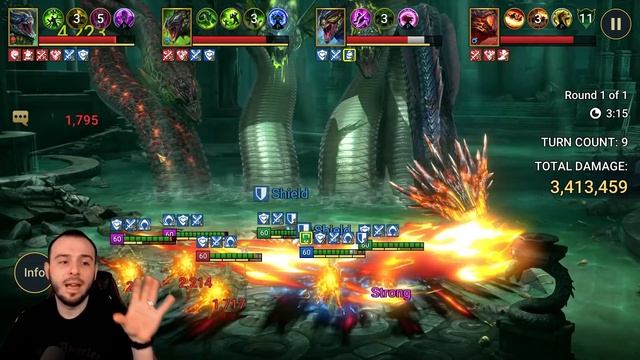 DO MORE DAMAGE & GET THE TOP CHEST!! HYDRA ROTATION #4 GUIDE | RAID SHADOW LEGENDS смотреть онлайн