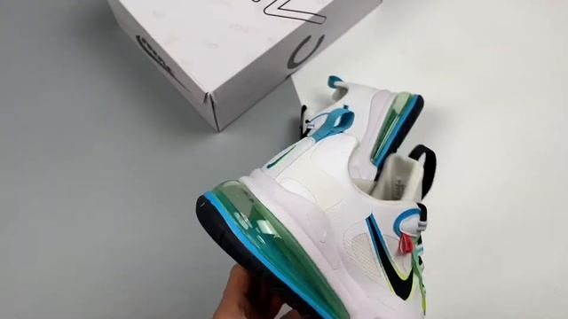 Nike Air Max 270 React Worldwide White CK6457-100 смотреть онлайн