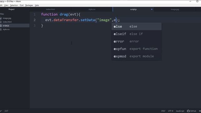 Image Drag And Drop Animation | HTML , CSS & JavaScript смотреть онлайн