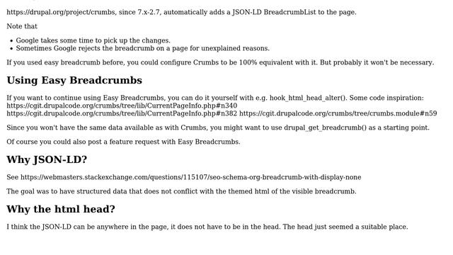 Drupal: How can I add the Schema.org type 'BreadcrumbList'? (3 Solutions!!) смотреть онлайн