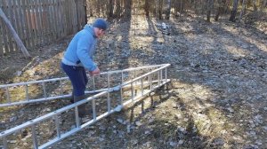 Лестница-трансформер STARTUL, многофункциональная - стремянка, леса. Обзор, отзыв, видеоинструкция