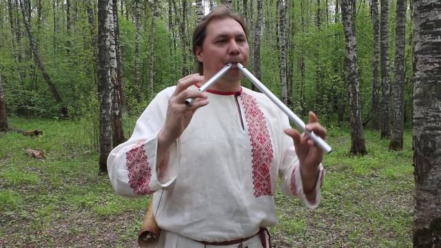 Игра на смоленской двойной свирели - двойчатке смотреть онлайн