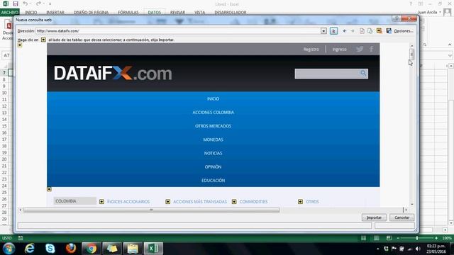 EXPORTAR PÁGINA WEB A EXCEL DE FORMA AUTOMÁTICA. Curso Excel смотреть онлайн
