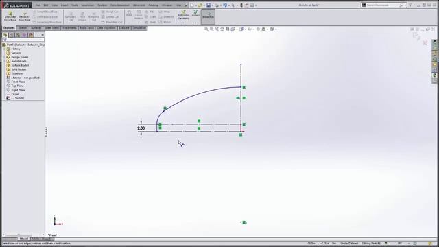 SOLIDWORKS - 2 to 1 Elliptical Head Design смотреть онлайн