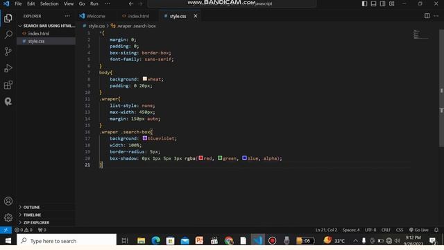 How To Make Autocomplete Search Box For Website Using HTML CSS & JavaScript смотреть онлайн